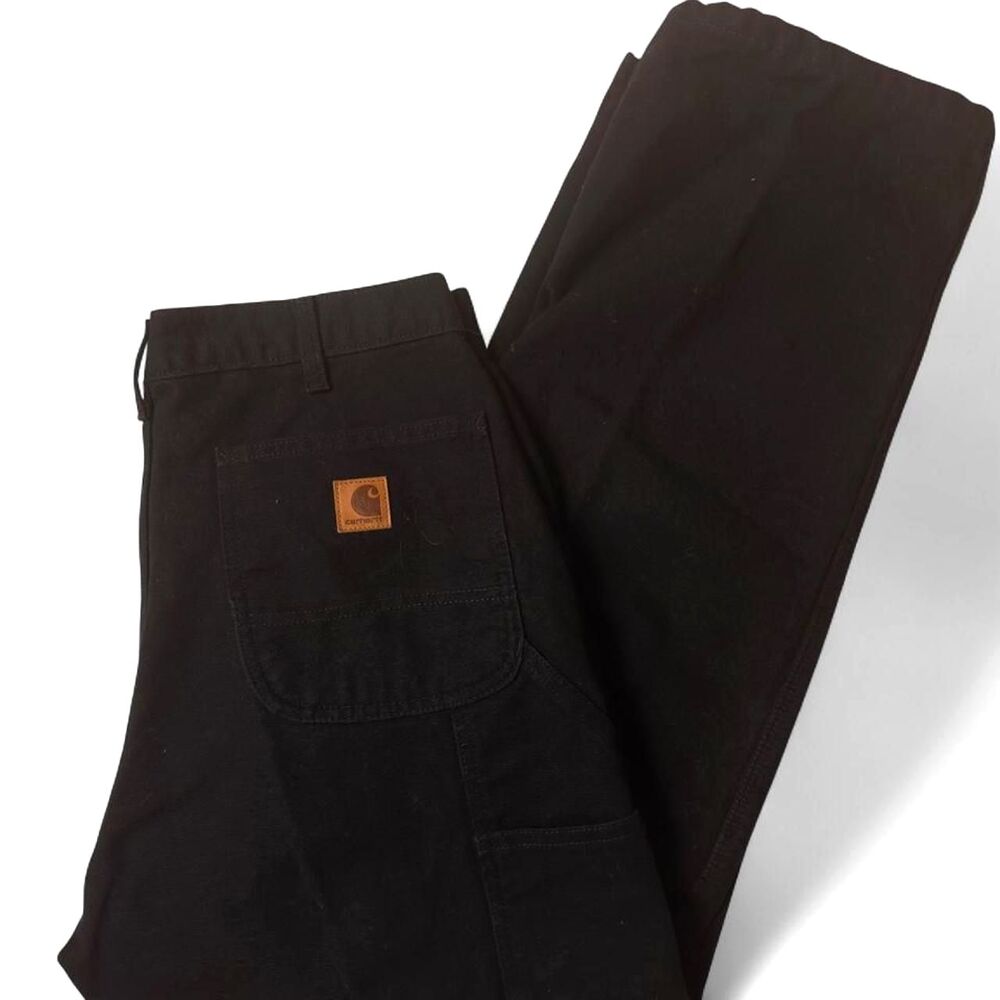 (2000-2003) Carhartt Blanket-Lined Carpenter Pants - Brown - 31x28
